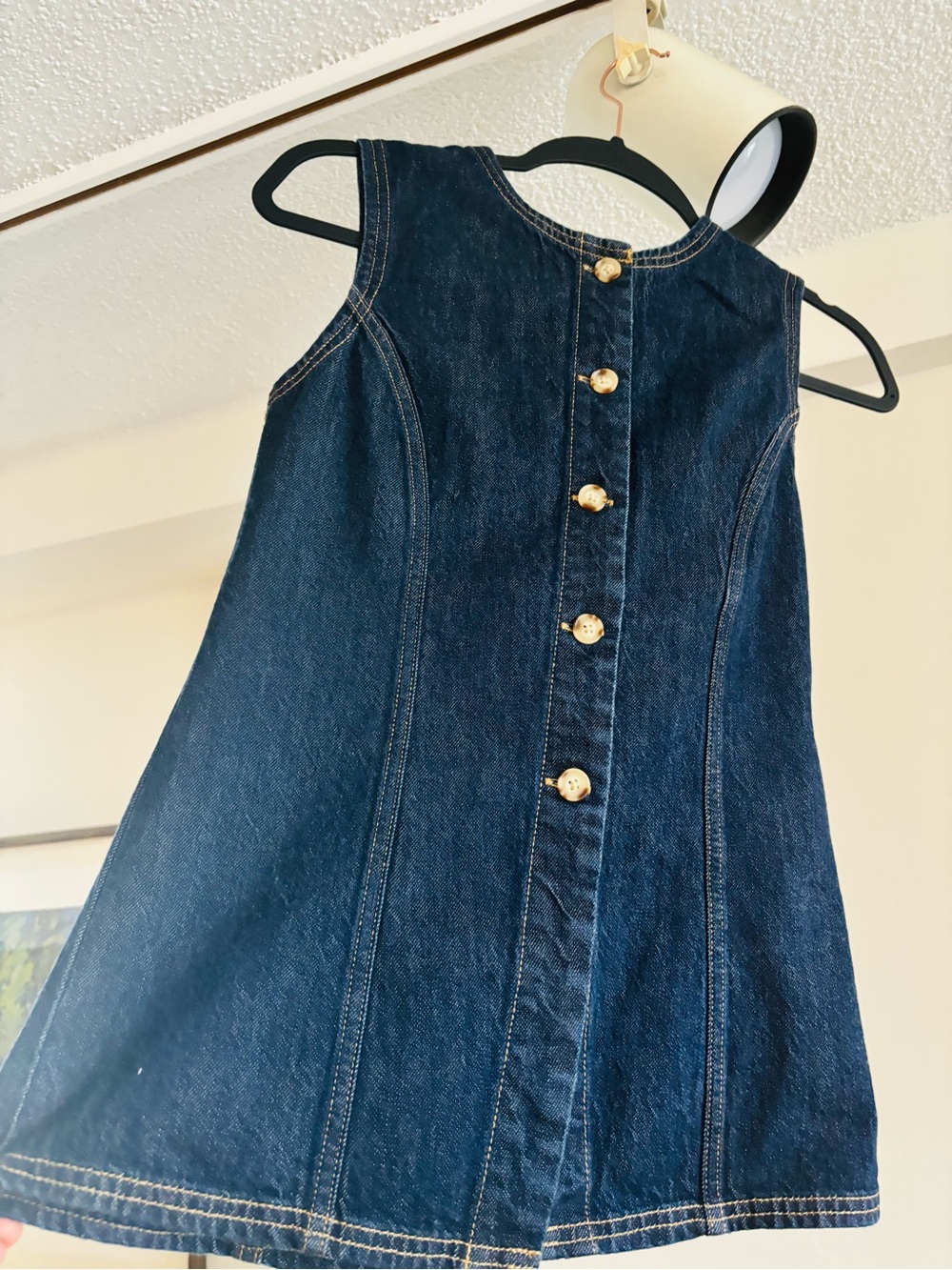 Abercrombie and Fitch Dark Wash Denim Vest XS - Picture 4 of 8